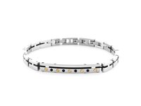 Bracciale 4US: Cesare Paciotti Uomo Autunno Inverno 24 in Acciaio 4UBR6948